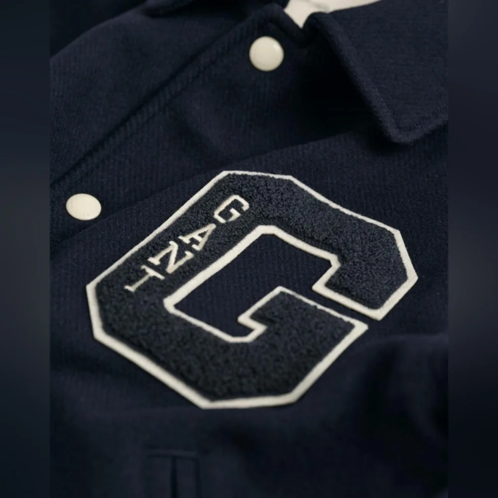 Gant Apparel Mens Gant Wool Varsity Jacket - Picture 3 of 3